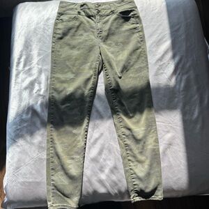Tinseltown Green Cargo Pants Relaxed Fit